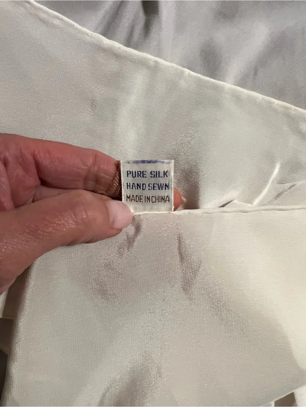 100% silk scarf